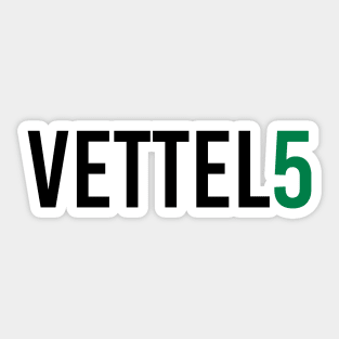Sebastian Vettel 5 Design 2021 Sticker
